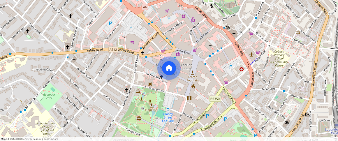 Market Street, Loughborough, LE11