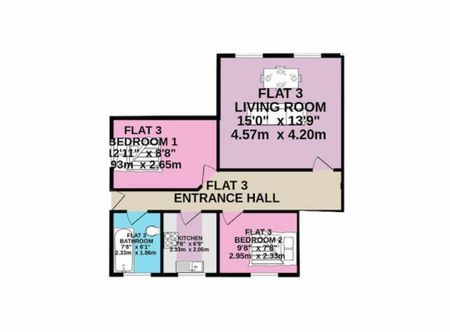 2 bedroom flat to rent - Photo 5