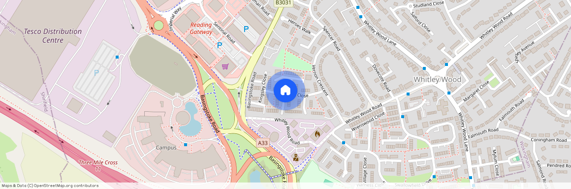 Kingsley Close, Reading, RG2