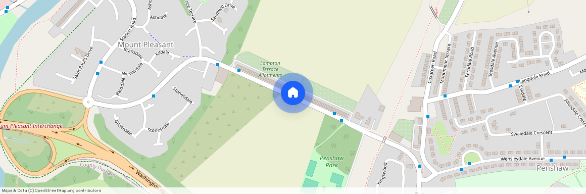 Lambton Terrace, Penshaw, Houghton-le-Spring