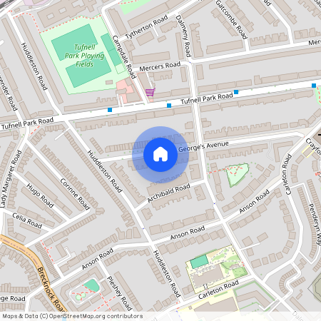 St. Georges Avenue, Tufnell Park