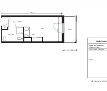 Location Appartement 1 pièce 18m² NIMES 30000 - Photo 4