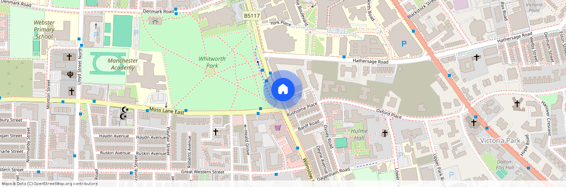 211 Hathersage Road, Manchester M13 0JQ, United Kingdom