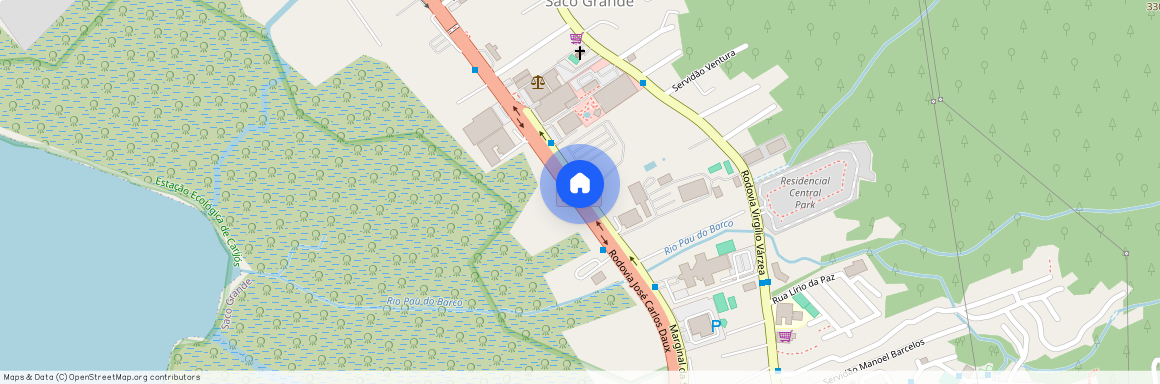 Rodovia José Carlos Daux, 3936, Saco Grande - Florianópolis