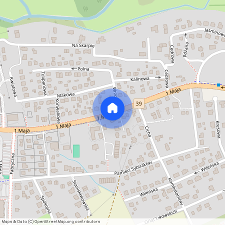 ul. 1 Maja, Namysłów, Namysłów, namysłowski, opolskie