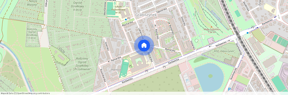 ul. Rymarska, Grabiszynek, Fabryczna, Wrocław, dolnośląskie