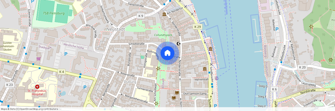 Schloßstraße 7, 24939 Schleswig-Holstein - Flensburg