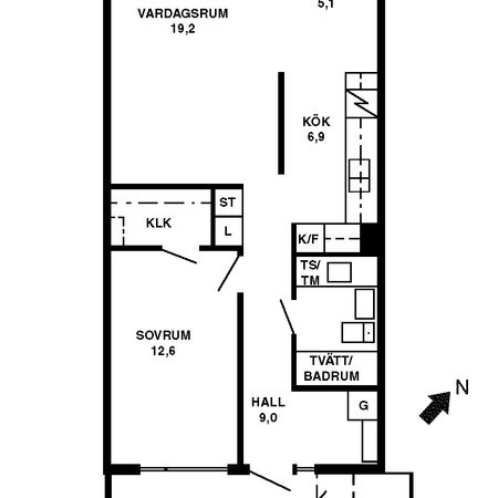 Radhus | 2 rum och kök | Helgesvägen 71 | 446 33 Älvängen - Foto 4