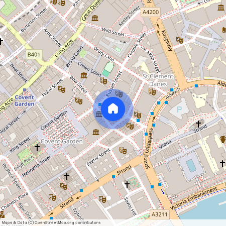 Catherine Street, Covent Garden, WC2B