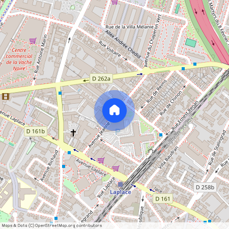 Avenue Jeanne d'Arc, Francja, Arcueil