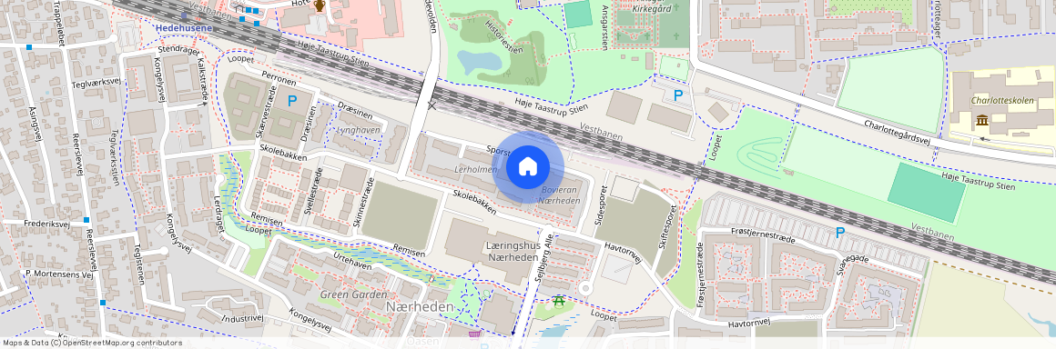 Søgræsgade 2640 Nærheden, Hedehusene