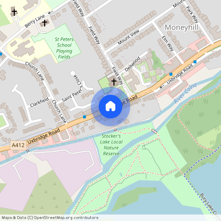 Uxbridge Road, Mill End, Rickmansworth, Hertfordshire, WD3 8DP, London