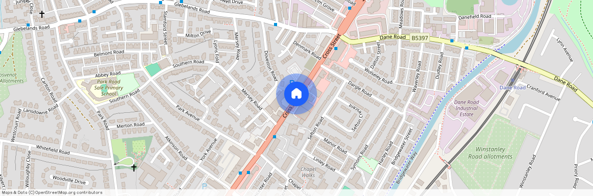 Cross Street, Sale, Greater Manchester, M33