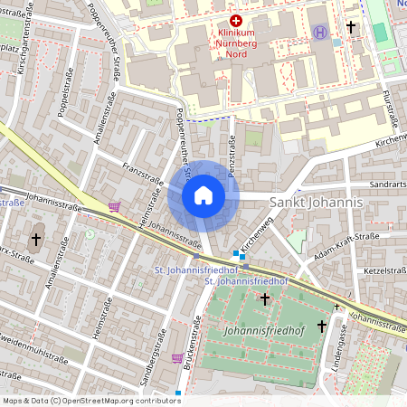 Poppenreuther Straße 12, 90419 Nürnberg (Mittelfr) - Mitte