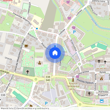 ul. Poznańska, Wołów, Wołów, wołowski, dolnośląskie