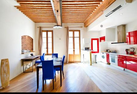 Grand appartement T3/4 meublé avec balcon - Photo 2