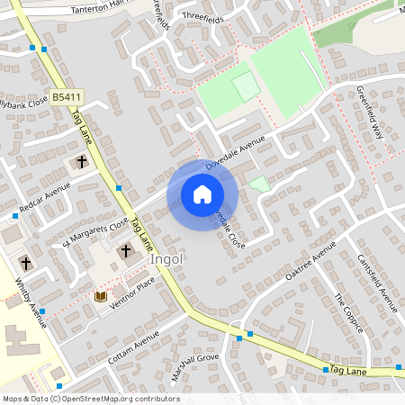 3-Bed Semi-Detached Houset to Let on Dovedale Close, Ingol, Preston