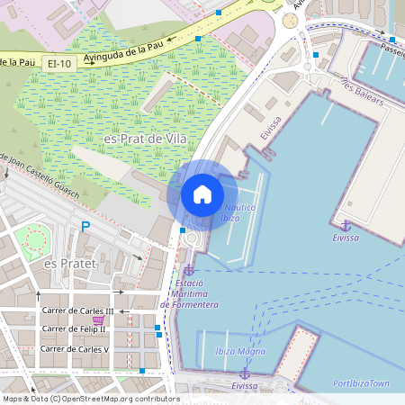 Santa Gertrudis, Santa Eulalia del Río