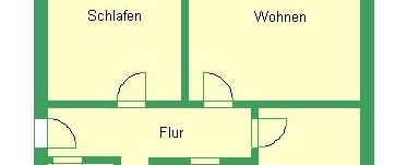 Helle 3-Raum-Wohnung mit Balkon und Blick ins Grüne in der Delle - Foto 1