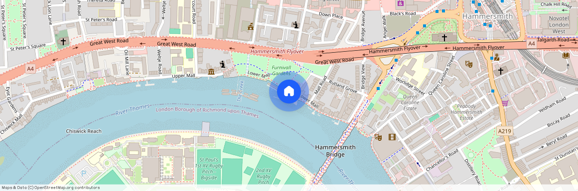 Lower Mall, Hammersmith, W6, London