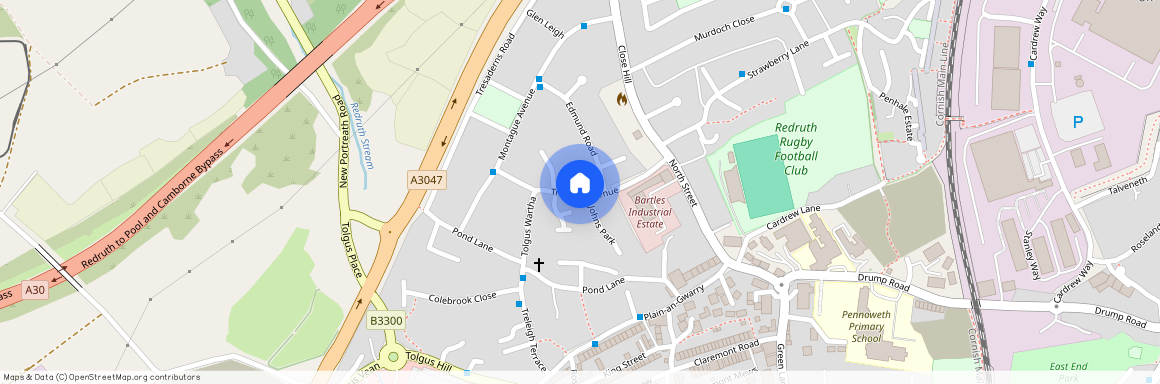 Treleigh Avenue, Redruth, Cornwall