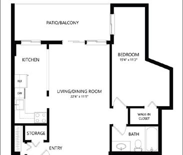 C - 1 Bed, 1 Bath - Photo 1