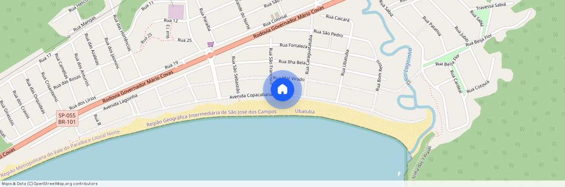 Avenida Copacabana, 608, Ubatuba, Ubatuba - SP, 11682-558, Brazil