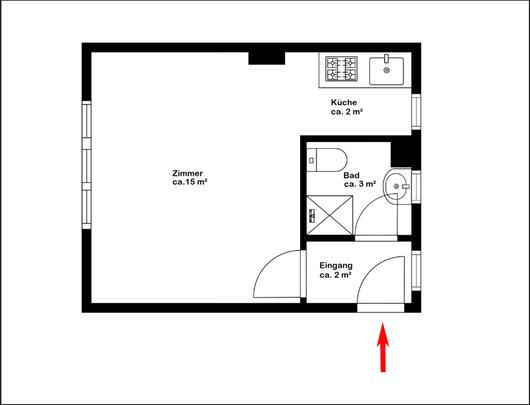 Neustadt / Sanierte 1-Zimmer Wohnung in zentraler Lage - Photo 1