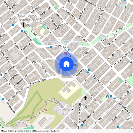 Στρατηγού Κεφαλά Π., 27 132 31 Πετρούπολη, Πεύκα Βέρδη (Πετρούπολη)