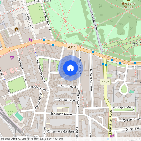 Prince of Wales Terrace, Kensington, London, W8