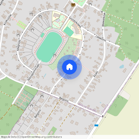 ul. Goździkowa, Wilcze Gardło, Gliwice, śląskie