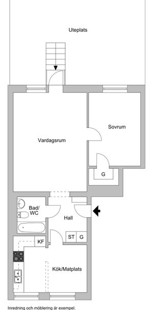 Enslövsvägen 12 B, Halmstad - Foto 1