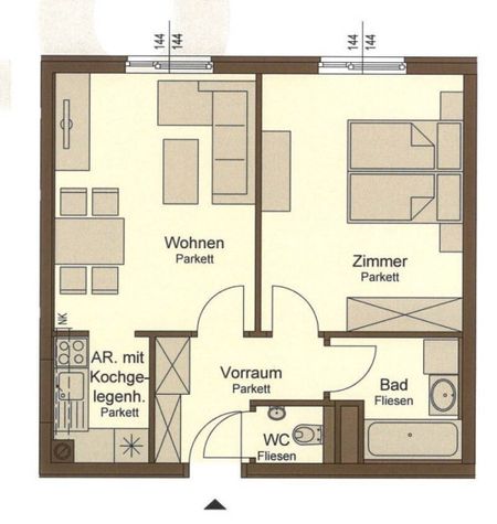2-Zimmer-Wohnung in Hietzing- Herrlicher Fernblick! - Foto 5