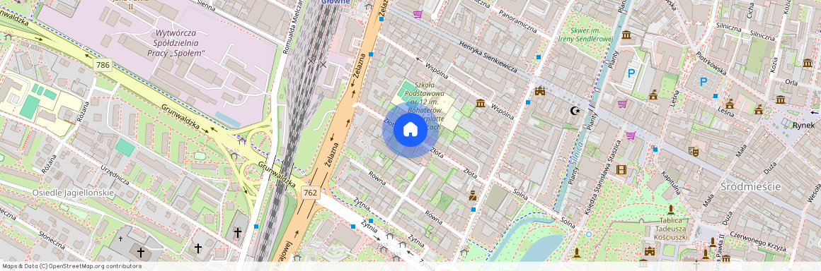 ul. Złota, Śródmieście, Kielce, świętokrzyskie