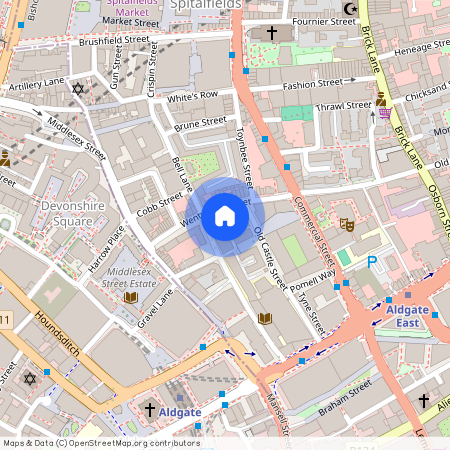 Arcadia Court, 45 Old Castle Street, E1