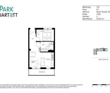 Penthouse für Zwei! Neubauwohnung mit EBK und Südausrichtung - Photo 6