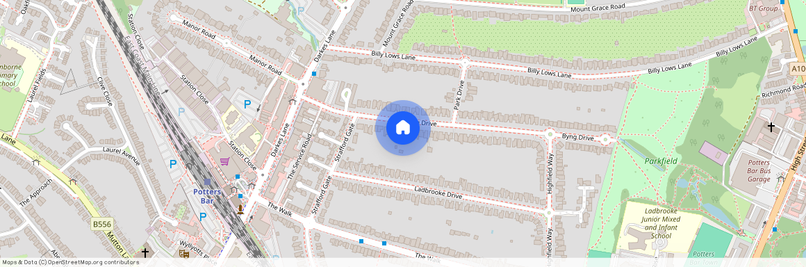 Byng Drive, Potters Bar EN6