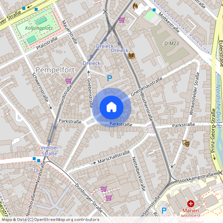 Gneisenaustraße 29, 40477 Düsseldorf - Pempelfort