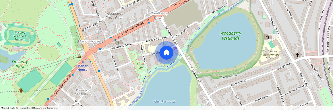 Woodberry Down, Finsbury Park, London