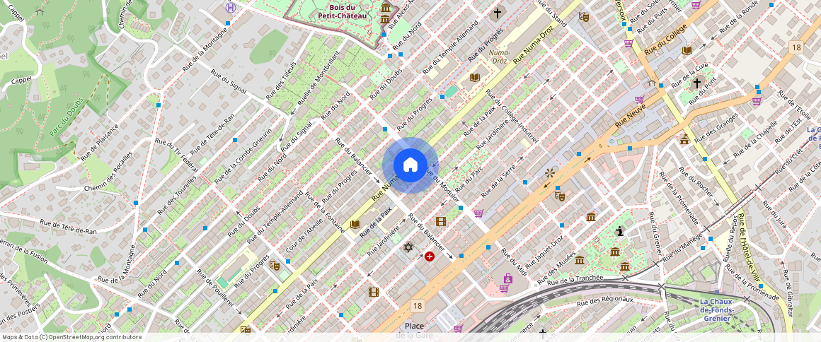 Rue Numa-Droz 75 2300 La Chaux-de-Fonds