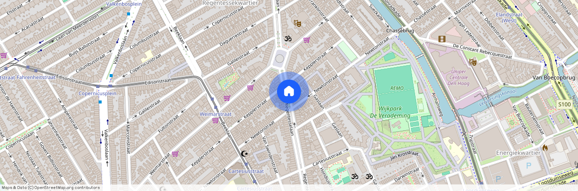 Koningsplein en omgeving, 2562 EE, Regentesselaan, Den Haag