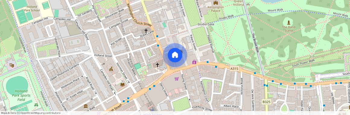 Old Court Place, Kensington, London, W8