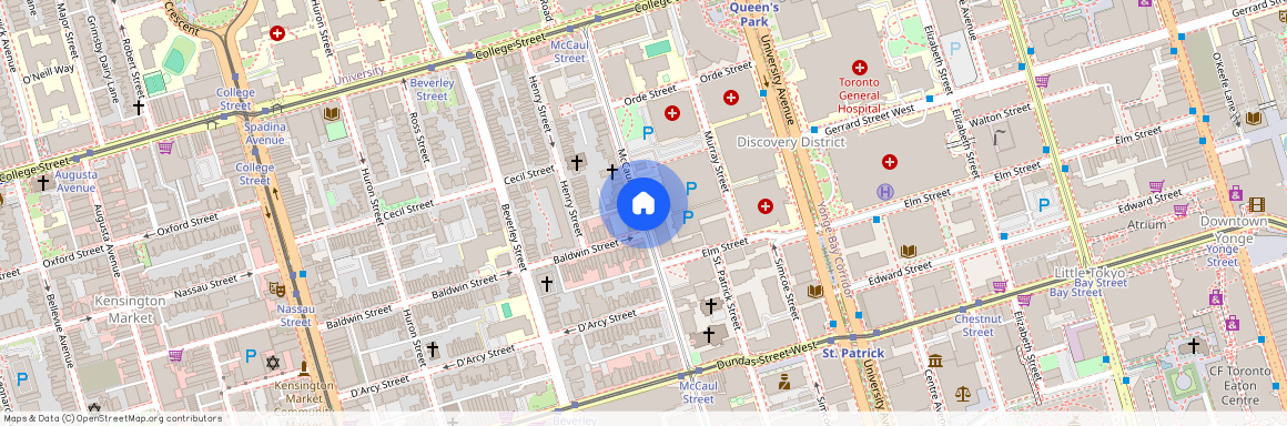 Mccaul Street, Toronto, ON M5T 1W6