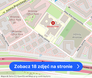 Wilanów | 2-pokojowe mieszkanie, balkon, parking - Zdjęcie 1