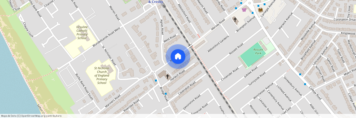 Mersey Road, Crosby, L23 6SS, L23 6SS, Liverpool