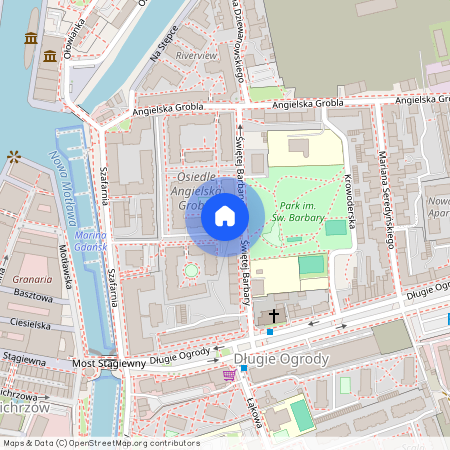 ul. św. Barbary, Śródmieście, Gdańsk, pomorskie