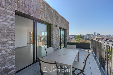 Superbe appartement de 127m2 en roof top avec terrasse - Photo 5