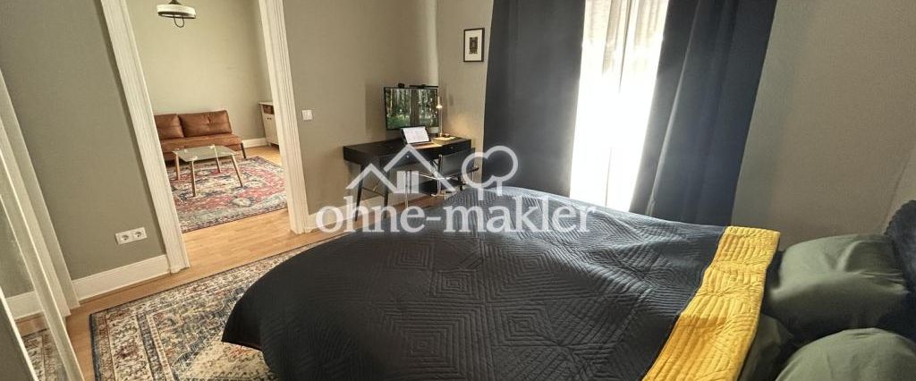 Möbliertes Studio Apartment, in perfekter Lage in FFM / 10 Min von UNI Bockenheim und Messe - Photo 1