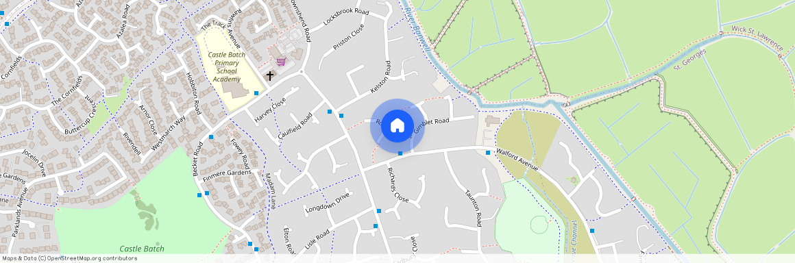 Rose Gardens, Weston-super-Mare, North Somerset, BS22