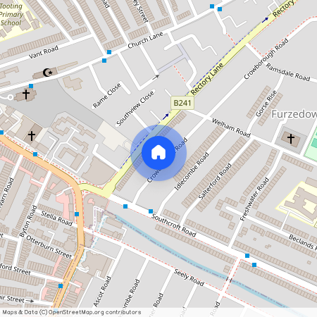 Crowborough Road, London, SW17